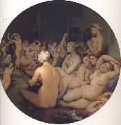 Jean-Auguste Dominique Ingres Le Bain turc (mk32) oil on canvas